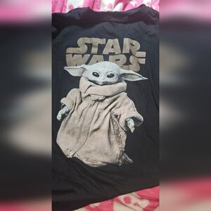 NWOT LARGE BABY YODA GROGU  SHIRT